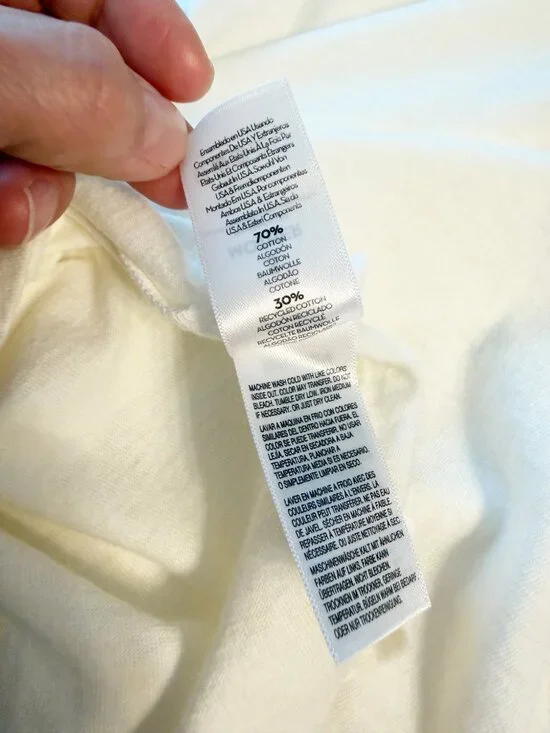 ☀️ MOTHER The Strong and Silent Type Wet Ski Tank NWT S - Picture 10 of 11